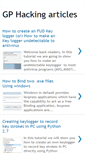 Mobile Screenshot of gphackingarticles.blogspot.com