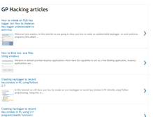 Tablet Screenshot of gphackingarticles.blogspot.com