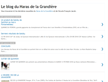 Tablet Screenshot of haras-la-grandiere.blogspot.com