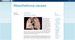 Desktop Screenshot of mesotheliomaes.blogspot.com