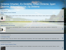 Tablet Screenshot of dinleme--cihazlari.blogspot.com