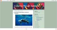 Desktop Screenshot of ajourneythroughguatemala.blogspot.com
