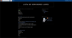Desktop Screenshot of listadeservidoreslopes.blogspot.com