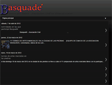 Tablet Screenshot of basquade.blogspot.com