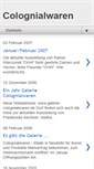 Mobile Screenshot of colognialwaren.blogspot.com