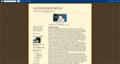 Desktop Screenshot of anothermanspills.blogspot.com