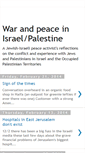 Mobile Screenshot of israelarabpeace.blogspot.com