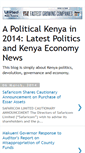 Mobile Screenshot of kenyapolitical.blogspot.com