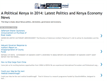 Tablet Screenshot of kenyapolitical.blogspot.com