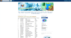 Desktop Screenshot of iyf2008.blogspot.com