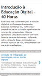 Mobile Screenshot of educacaodigital40horas.blogspot.com