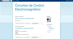 Desktop Screenshot of circuitosdecontrolem.blogspot.com