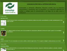 Tablet Screenshot of comunicacion-conalep.blogspot.com