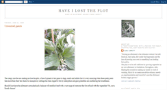 Desktop Screenshot of haveilosttheplot.blogspot.com