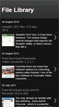 Mobile Screenshot of filelibrary.blogspot.com
