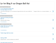 Tablet Screenshot of dragon-ball-kai.blogspot.com