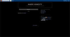 Desktop Screenshot of nakedhonesty.blogspot.com