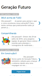 Mobile Screenshot of geracaofuturoipcc.blogspot.com