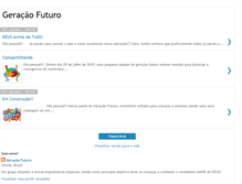 Tablet Screenshot of geracaofuturoipcc.blogspot.com