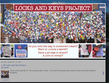 Tablet Screenshot of locksandkeysproject.blogspot.com