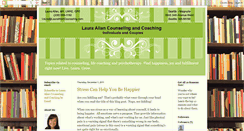 Desktop Screenshot of lauraallancounseling.blogspot.com