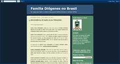 Desktop Screenshot of familiadiogenesnobrasil.blogspot.com