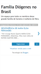 Mobile Screenshot of familiadiogenesnobrasil.blogspot.com