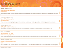 Tablet Screenshot of fitness-andbeauty.blogspot.com