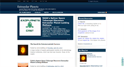 Desktop Screenshot of extrasolar-planetz.blogspot.com