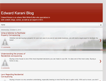 Tablet Screenshot of edwardkarani.blogspot.com