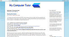 Desktop Screenshot of colin-mycomputertutor.blogspot.com