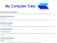 Tablet Screenshot of colin-mycomputertutor.blogspot.com
