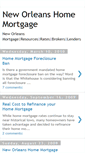 Mobile Screenshot of neworleanshomemortgage.blogspot.com