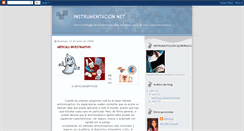 Desktop Screenshot of instrumentacionnet.blogspot.com