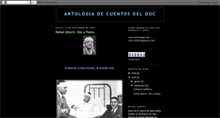 Desktop Screenshot of antologiadecuentosdeldoc.blogspot.com