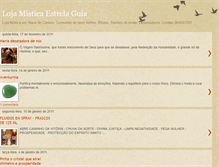 Tablet Screenshot of lojamisticaestrelaguia.blogspot.com