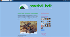 Desktop Screenshot of marsbelibolt.blogspot.com