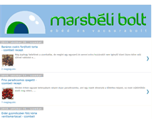 Tablet Screenshot of marsbelibolt.blogspot.com