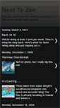 Mobile Screenshot of nexttozen.blogspot.com