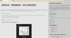 Desktop Screenshot of jesusfreaksduisburg.blogspot.com