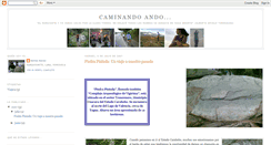 Desktop Screenshot of caminandoando.blogspot.com