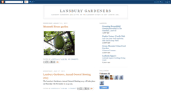 Desktop Screenshot of lansburygardeners.blogspot.com