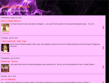 Tablet Screenshot of hardstylelovers.blogspot.com