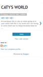 Mobile Screenshot of catys-world.blogspot.com