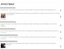 Tablet Screenshot of jennygspace.blogspot.com
