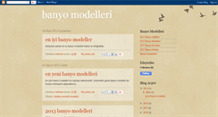 Desktop Screenshot of banyo-modelleri-dolaplari.blogspot.com