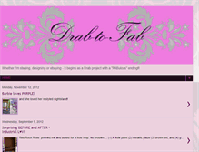 Tablet Screenshot of drab-to-fab.blogspot.com