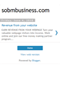 Mobile Screenshot of mysobmbusiness.blogspot.com