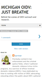 Mobile Screenshot of michiganoidvjustbreathe.blogspot.com