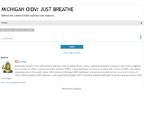 Tablet Screenshot of michiganoidvjustbreathe.blogspot.com